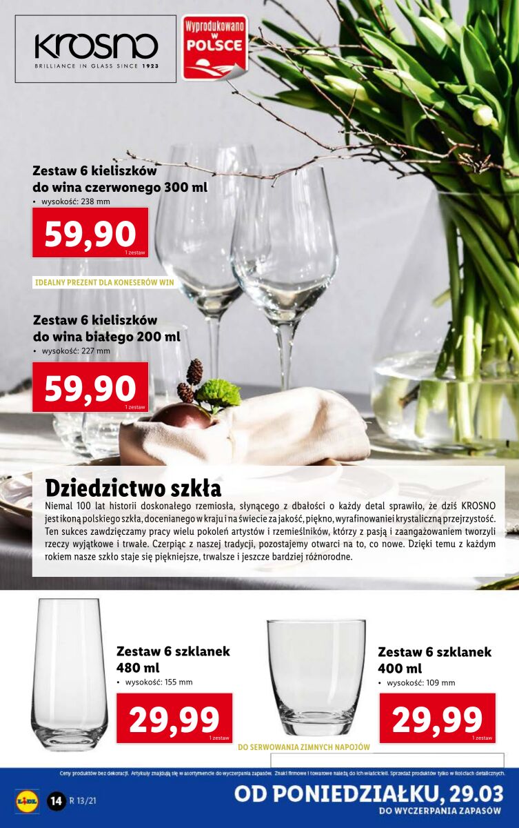 Gazetka OFERTA WAŻNA OD 29.03 DO 03.04