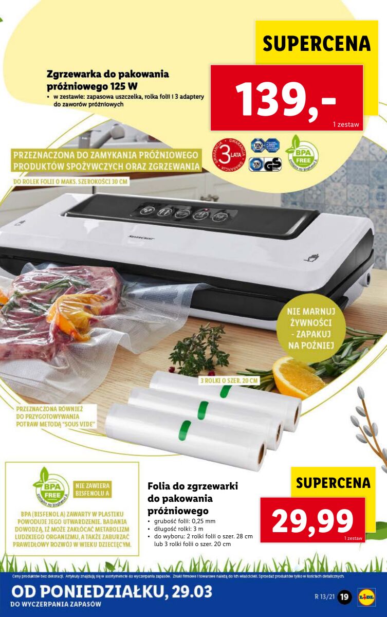 Gazetka OFERTA WAŻNA OD 29.03 DO 03.04