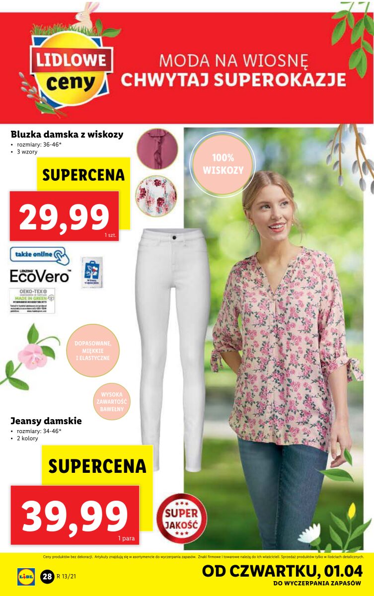 Gazetka OFERTA WAŻNA OD 29.03 DO 03.04
