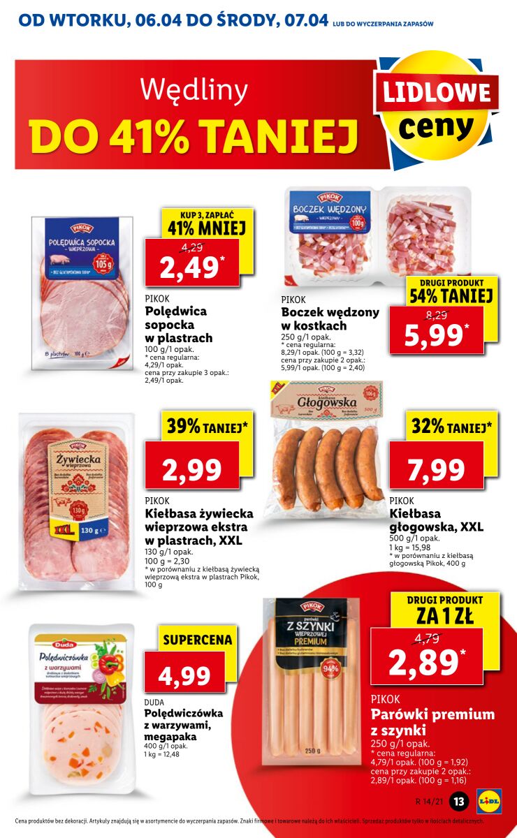 Gazetka OFERTA WAŻNA OD 06.04 DO 07.04