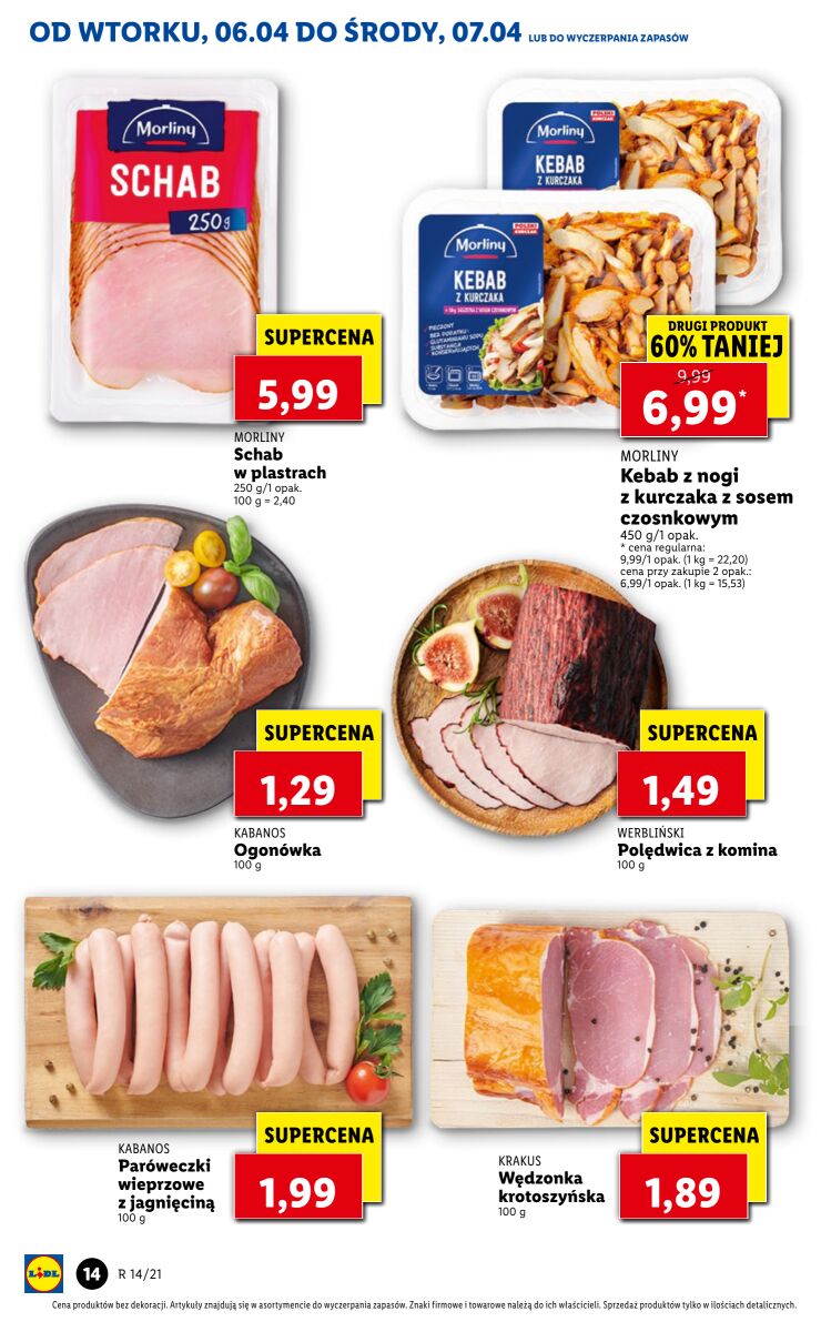 Gazetka OFERTA WAŻNA OD 06.04 DO 07.04