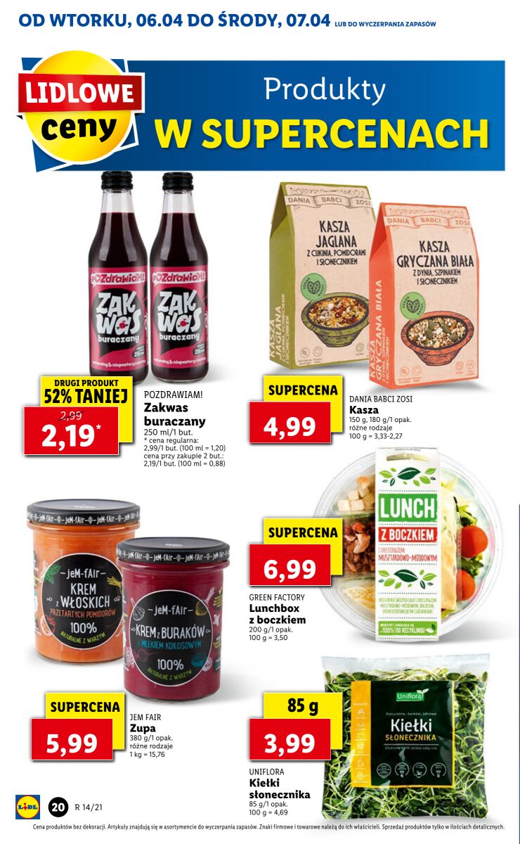 Gazetka OFERTA WAŻNA OD 06.04 DO 07.04