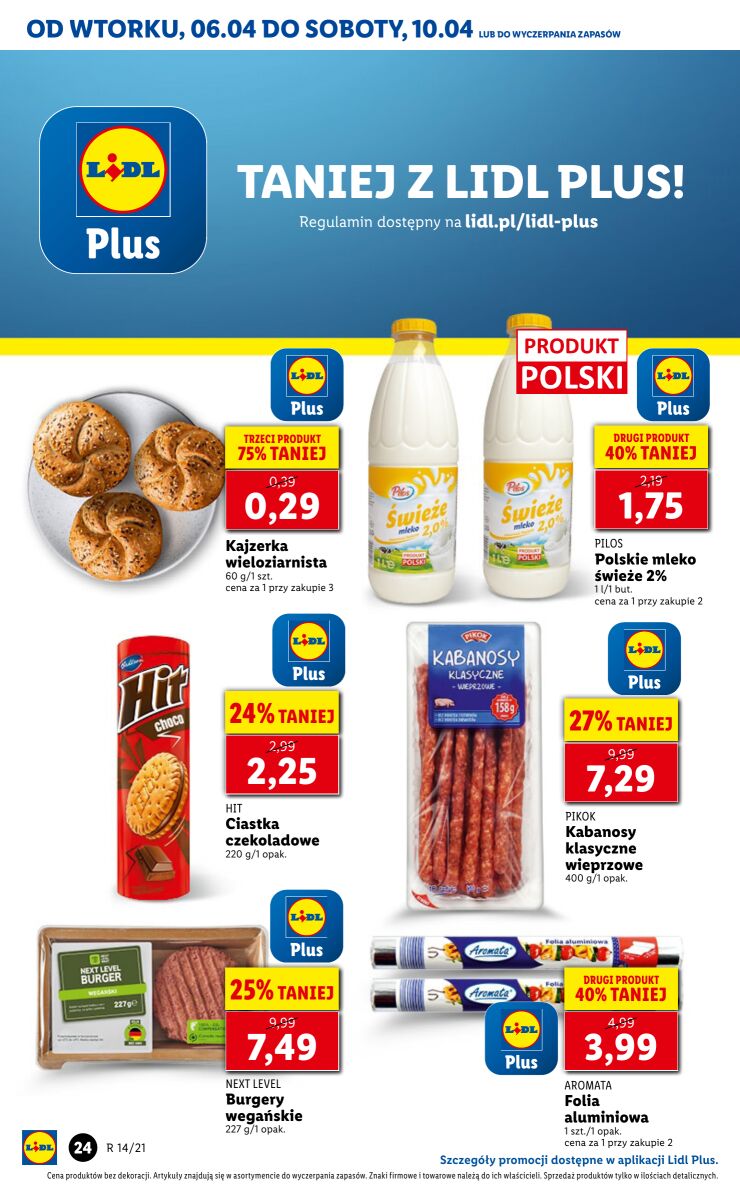 Gazetka OFERTA WAŻNA OD 06.04 DO 07.04