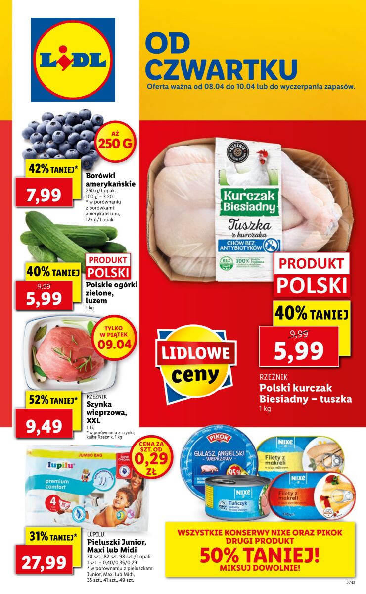 Gazetka OFERTA WAŻNA OD 08.04 DO 10.04