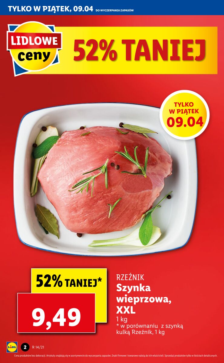 Gazetka OFERTA WAŻNA OD 08.04 DO 10.04