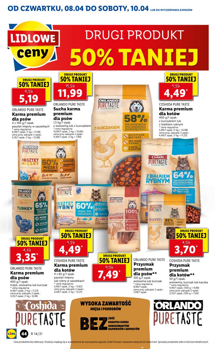 Gazetka OFERTA WAŻNA OD 08.04 DO 10.04