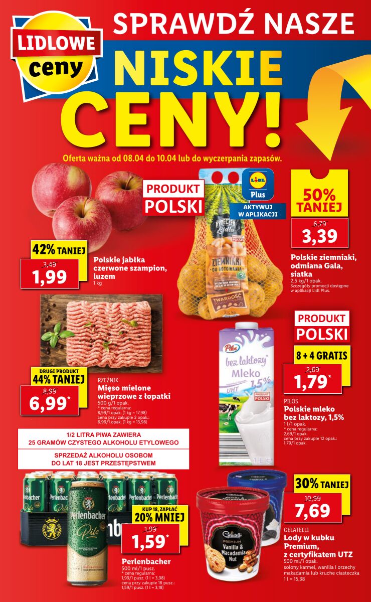 Gazetka OFERTA WAŻNA OD 08.04 DO 10.04