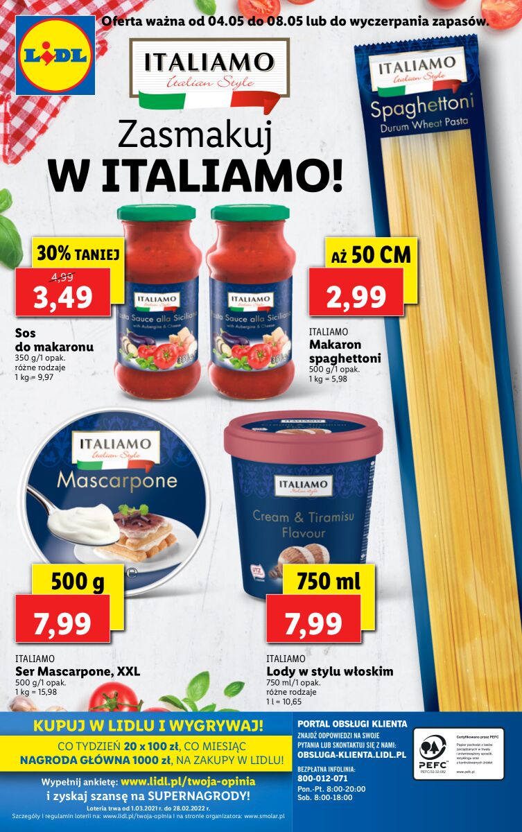 Gazetka OFERTA WAŻNA OD 04.05 DO 08.05