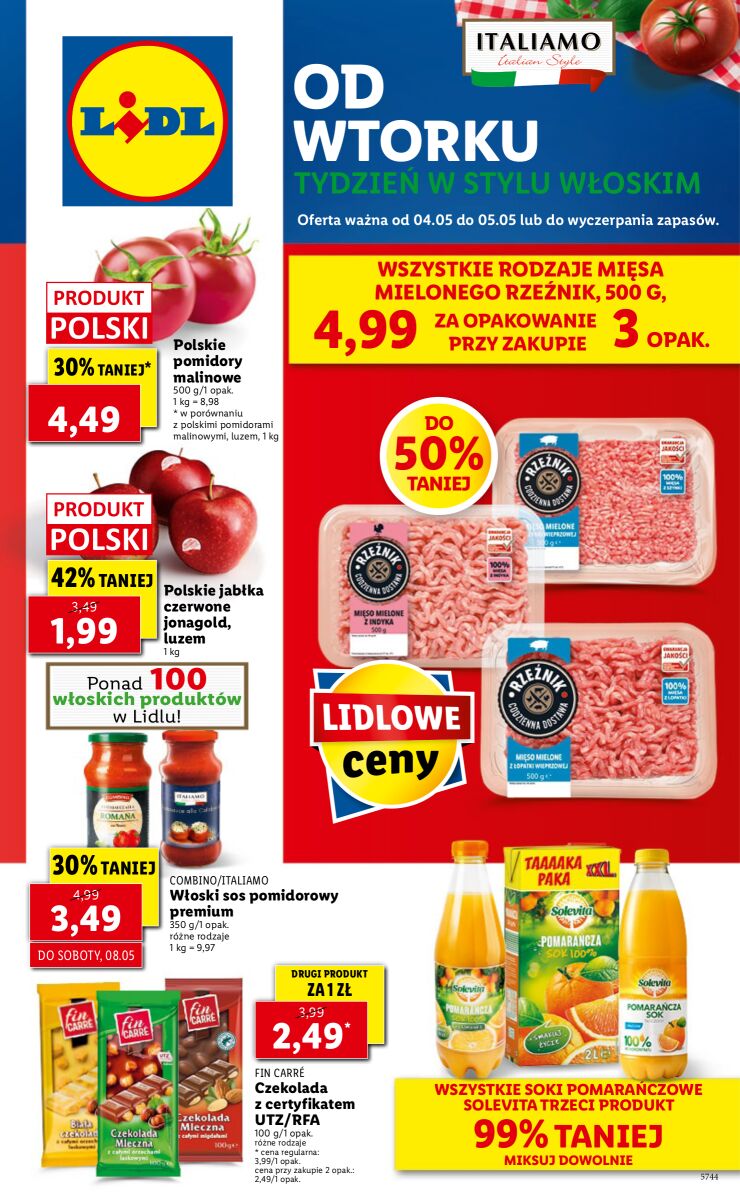 Gazetka OFERTA WAŻNA OD 04.05 DO 05.05