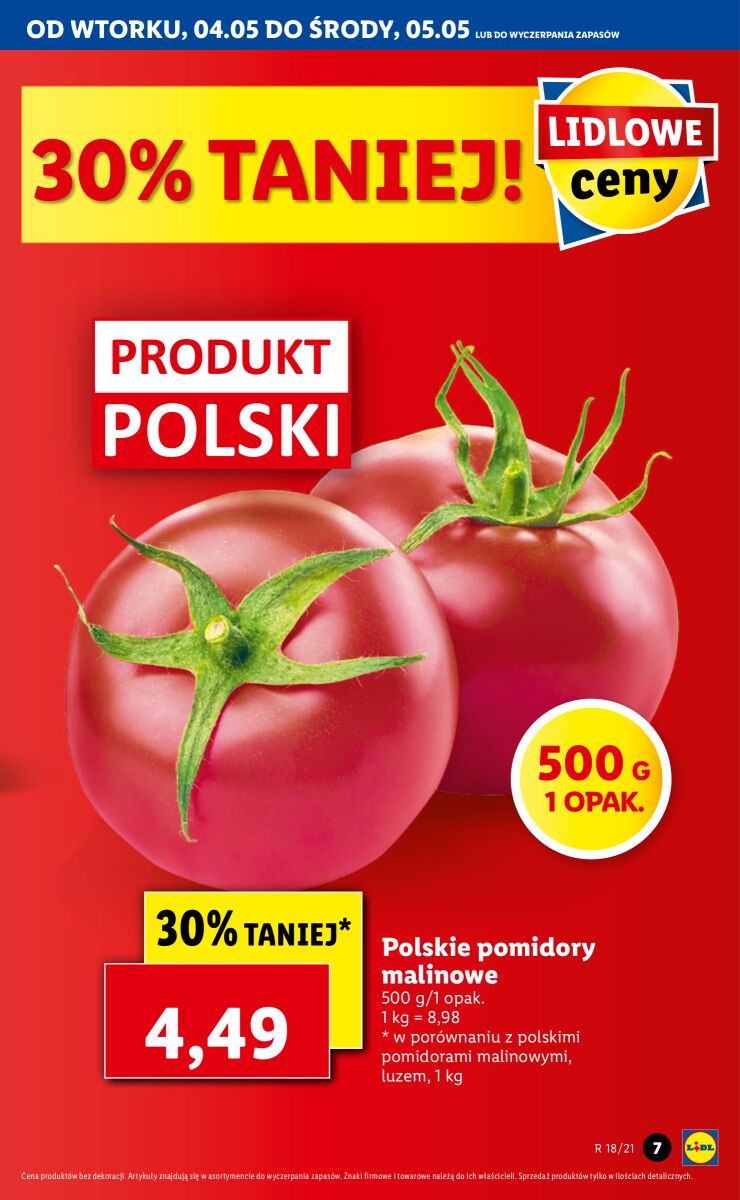 Gazetka OFERTA WAŻNA OD 04.05 DO 05.05