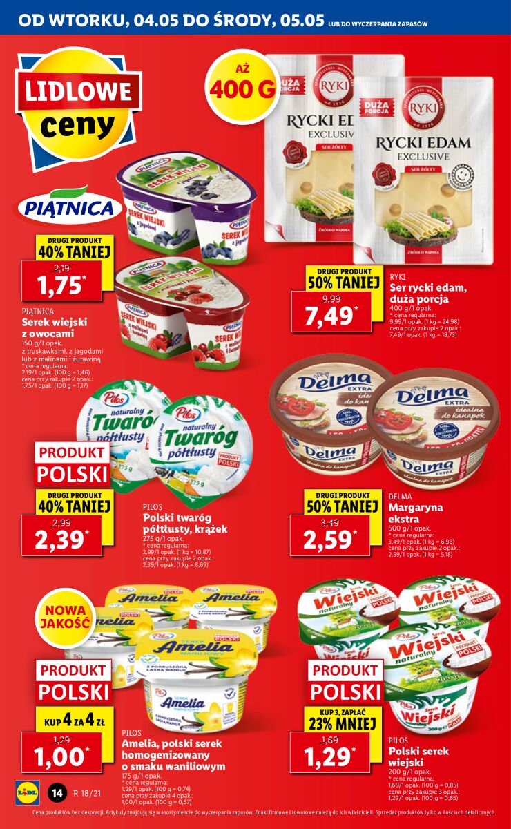 Gazetka OFERTA WAŻNA OD 04.05 DO 05.05