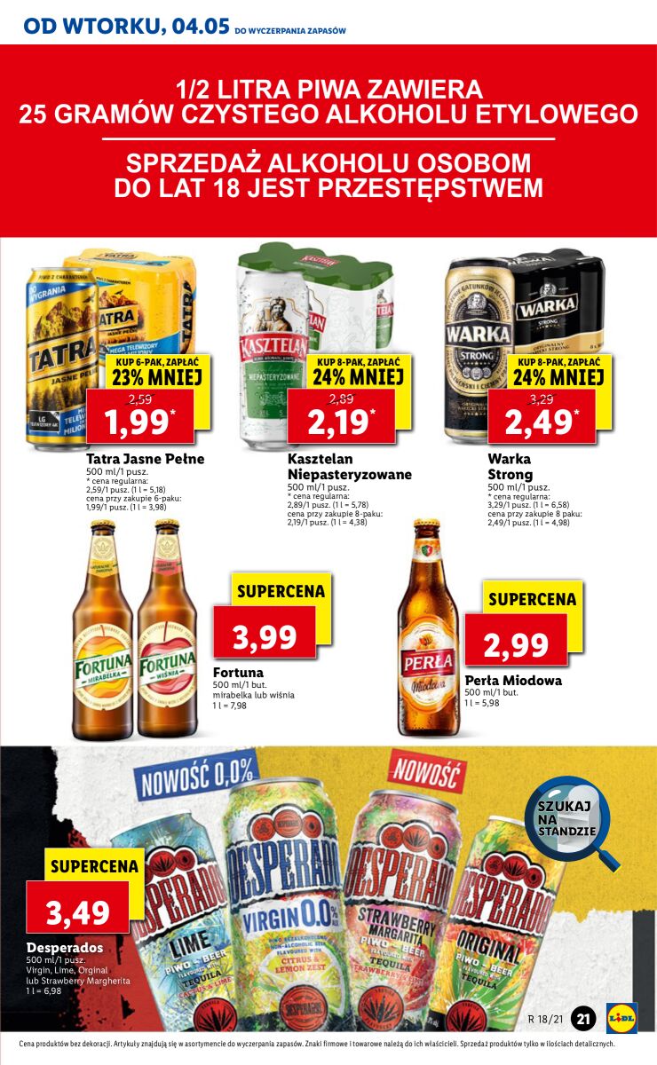 Gazetka OFERTA WAŻNA OD 04.05 DO 05.05