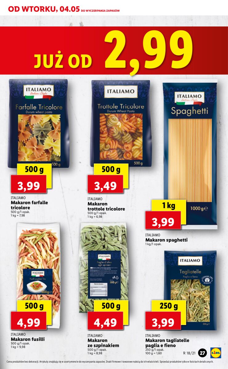 Gazetka OFERTA WAŻNA OD 04.05 DO 05.05