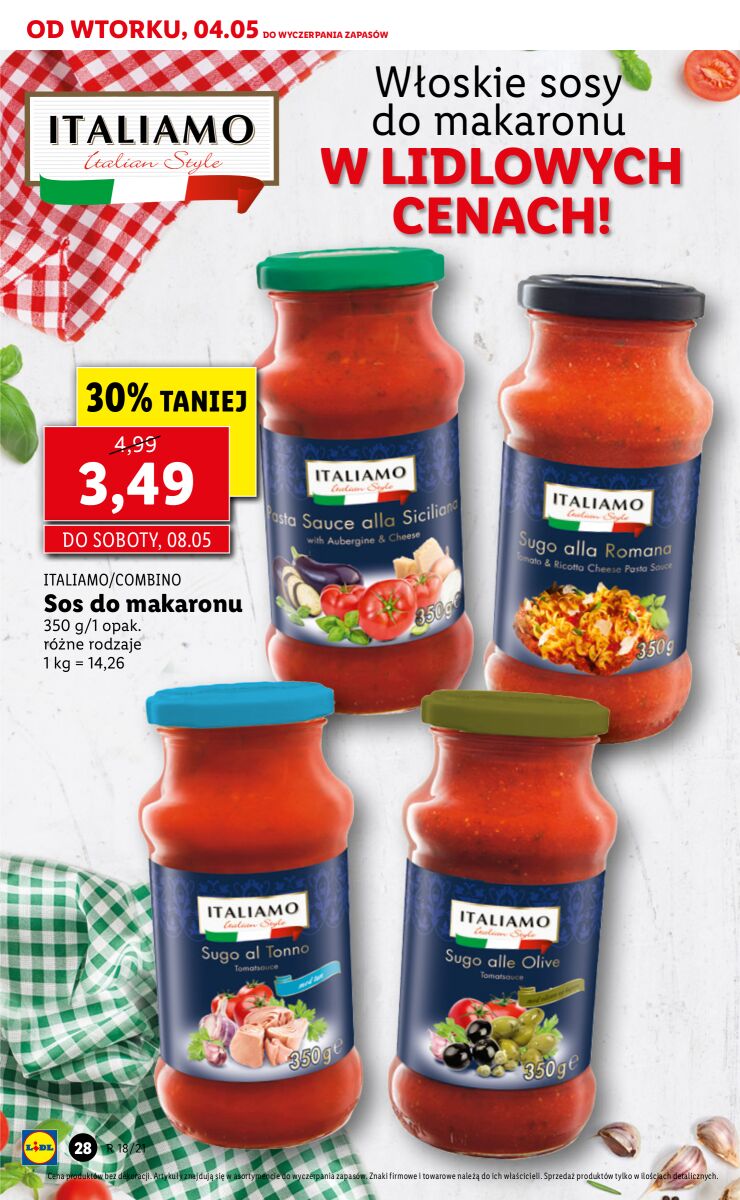 Gazetka OFERTA WAŻNA OD 04.05 DO 05.05