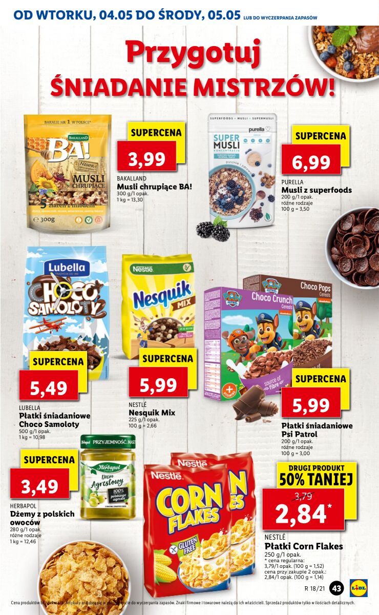 Gazetka OFERTA WAŻNA OD 04.05 DO 05.05
