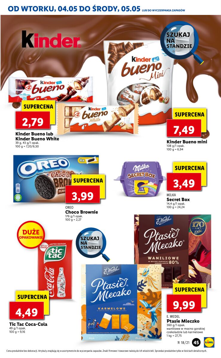 Gazetka OFERTA WAŻNA OD 04.05 DO 05.05