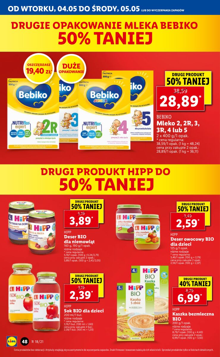 Gazetka OFERTA WAŻNA OD 04.05 DO 05.05