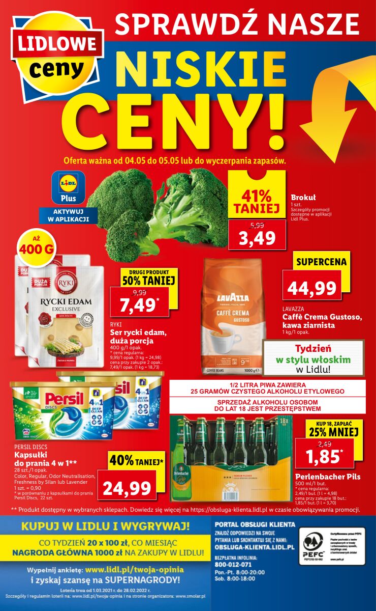 Gazetka OFERTA WAŻNA OD 04.05 DO 05.05