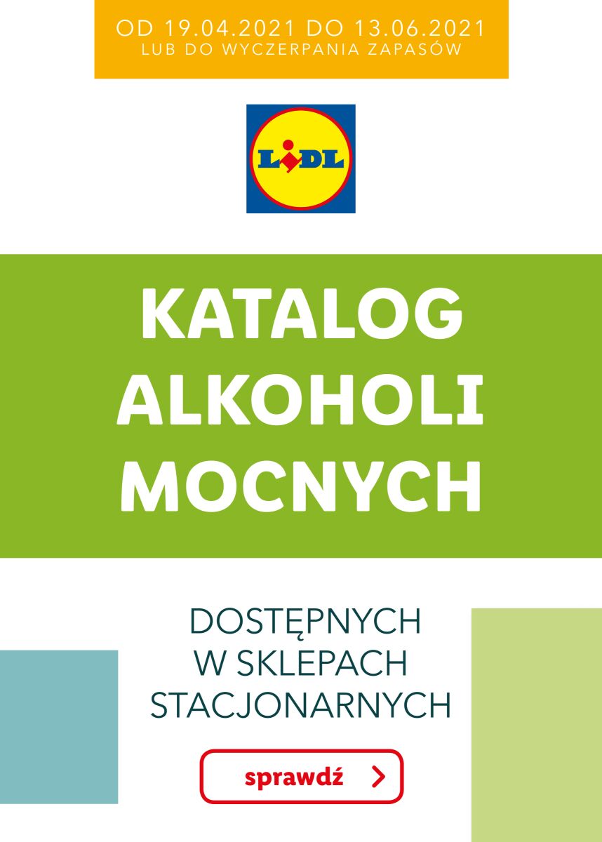 Gazetka KATALOG ALKOHOLI MOCNYCH