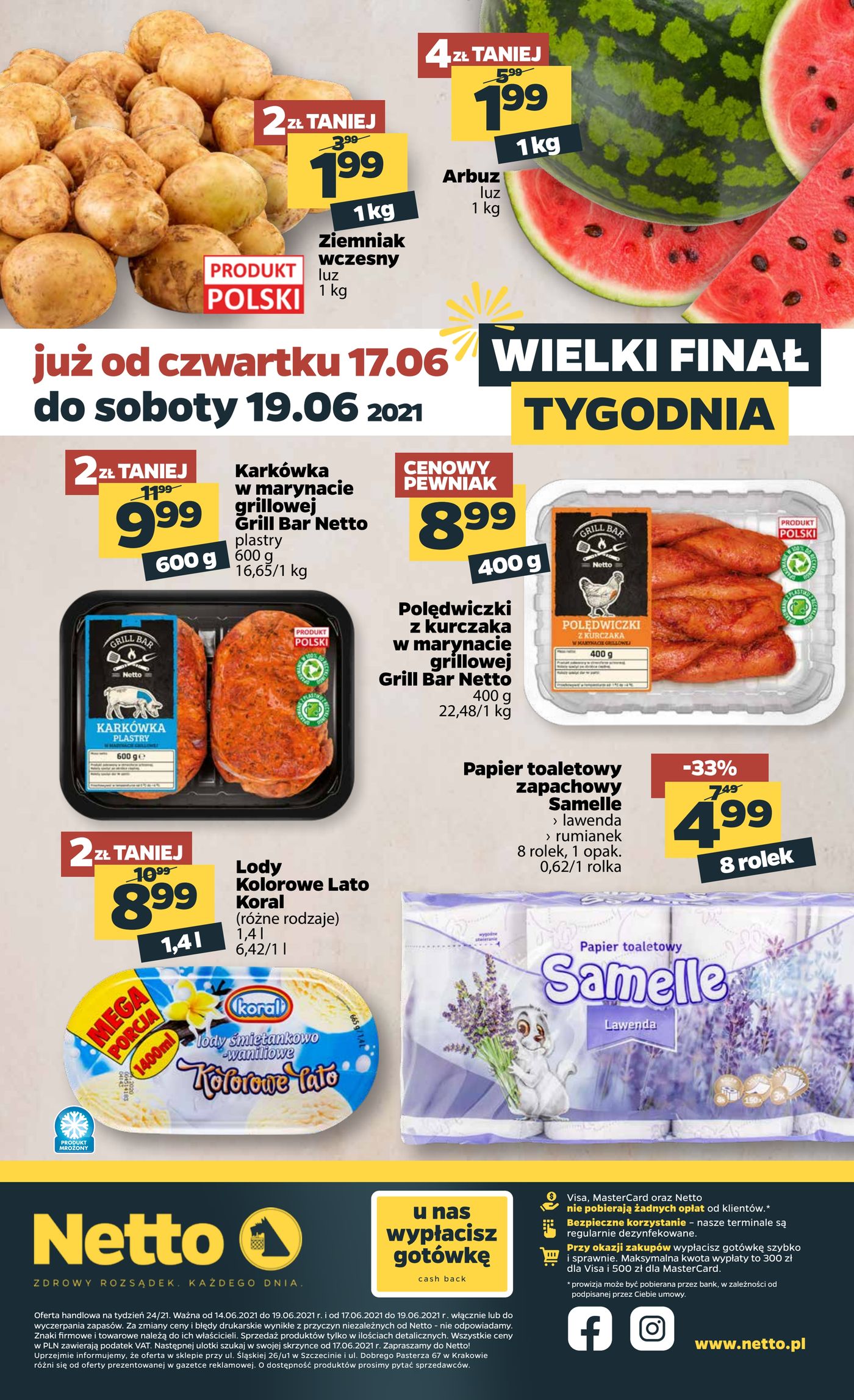 Gazetka Gazetka spożywcza Netto t. 24/21