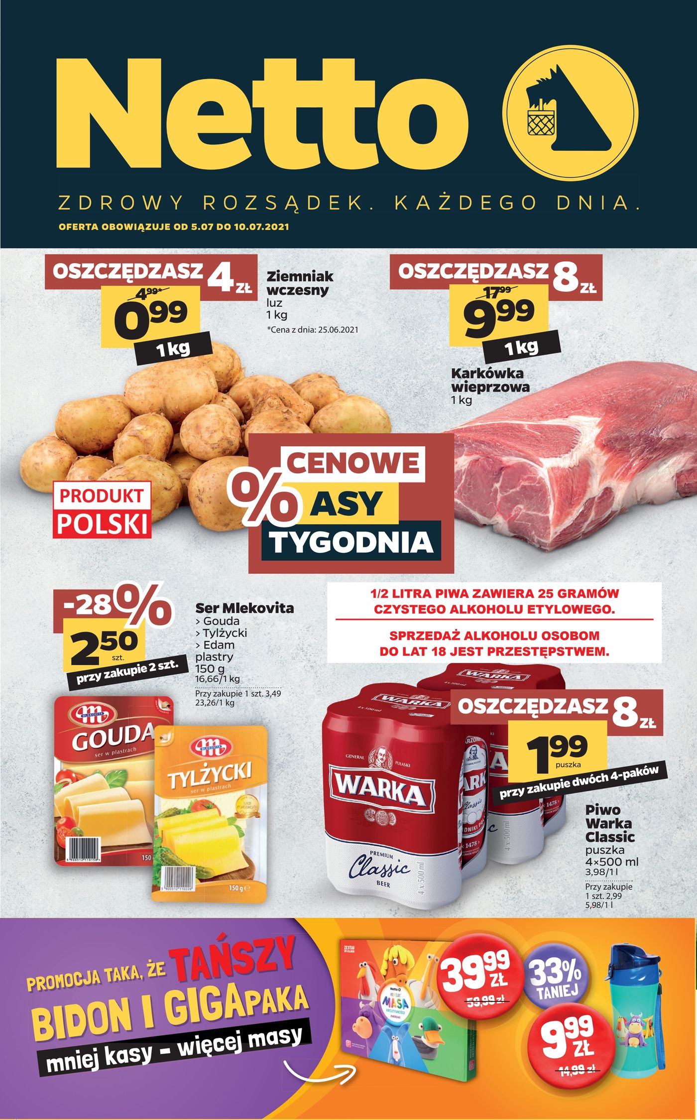 Gazetka Gazetka spożywcza Netto t. 27/21