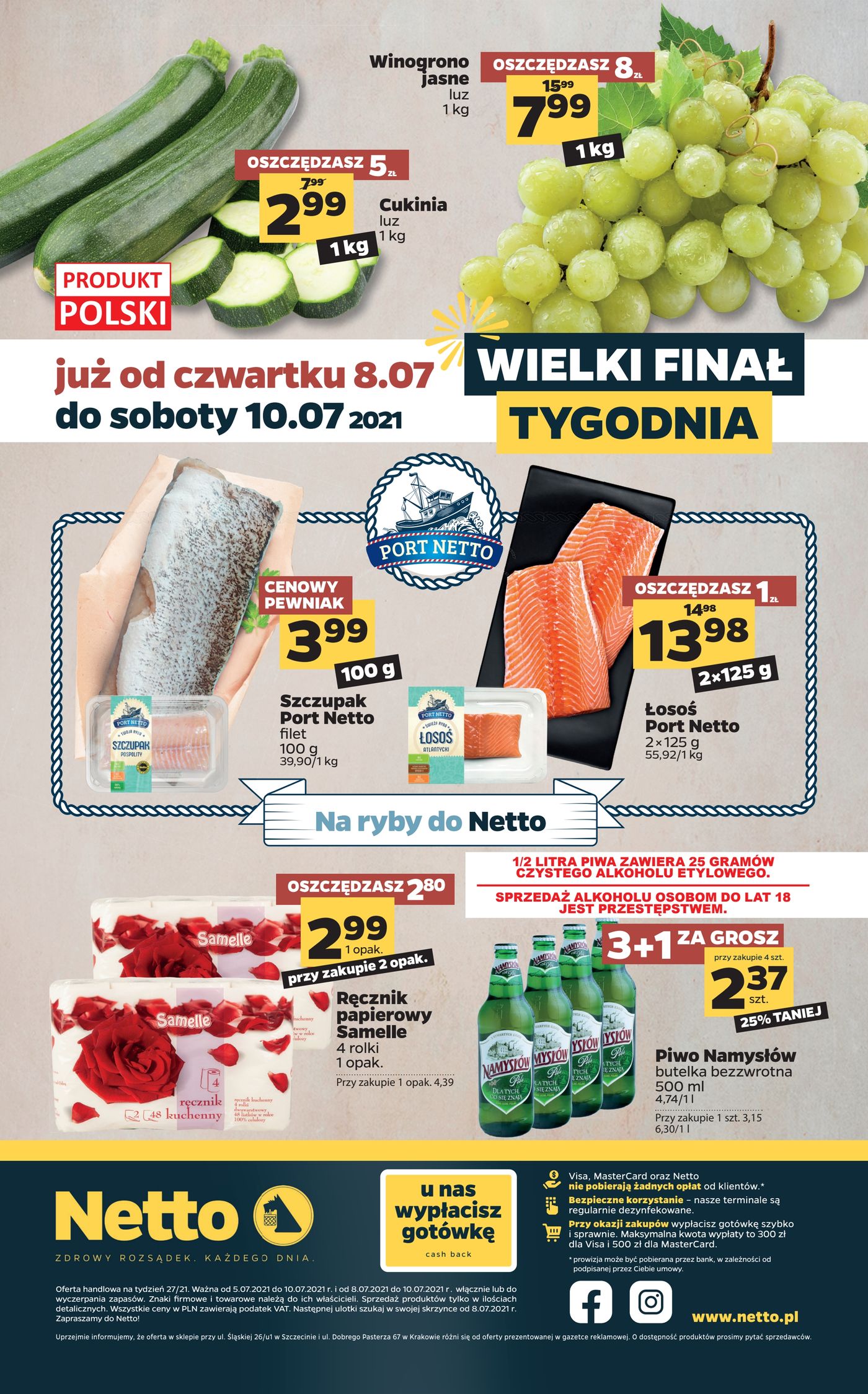 Gazetka Gazetka spożywcza Netto t. 27/21