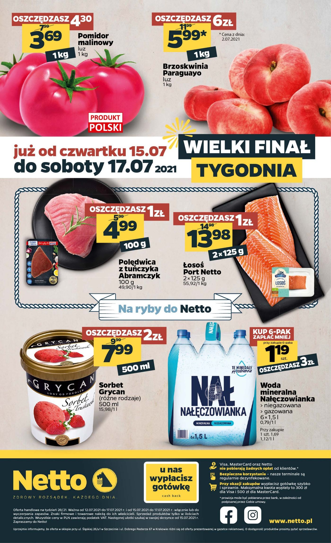 Gazetka Gazetka spożywcza Netto t. 28/21