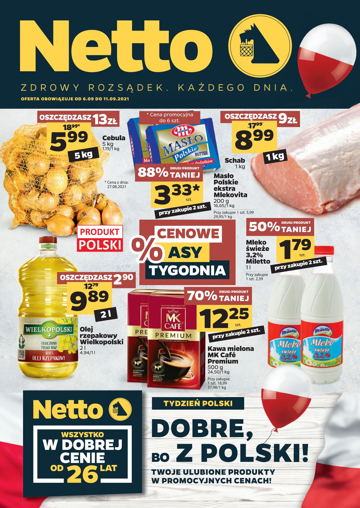 Gazetka Gazetka spożywcza Netto t. 36/21