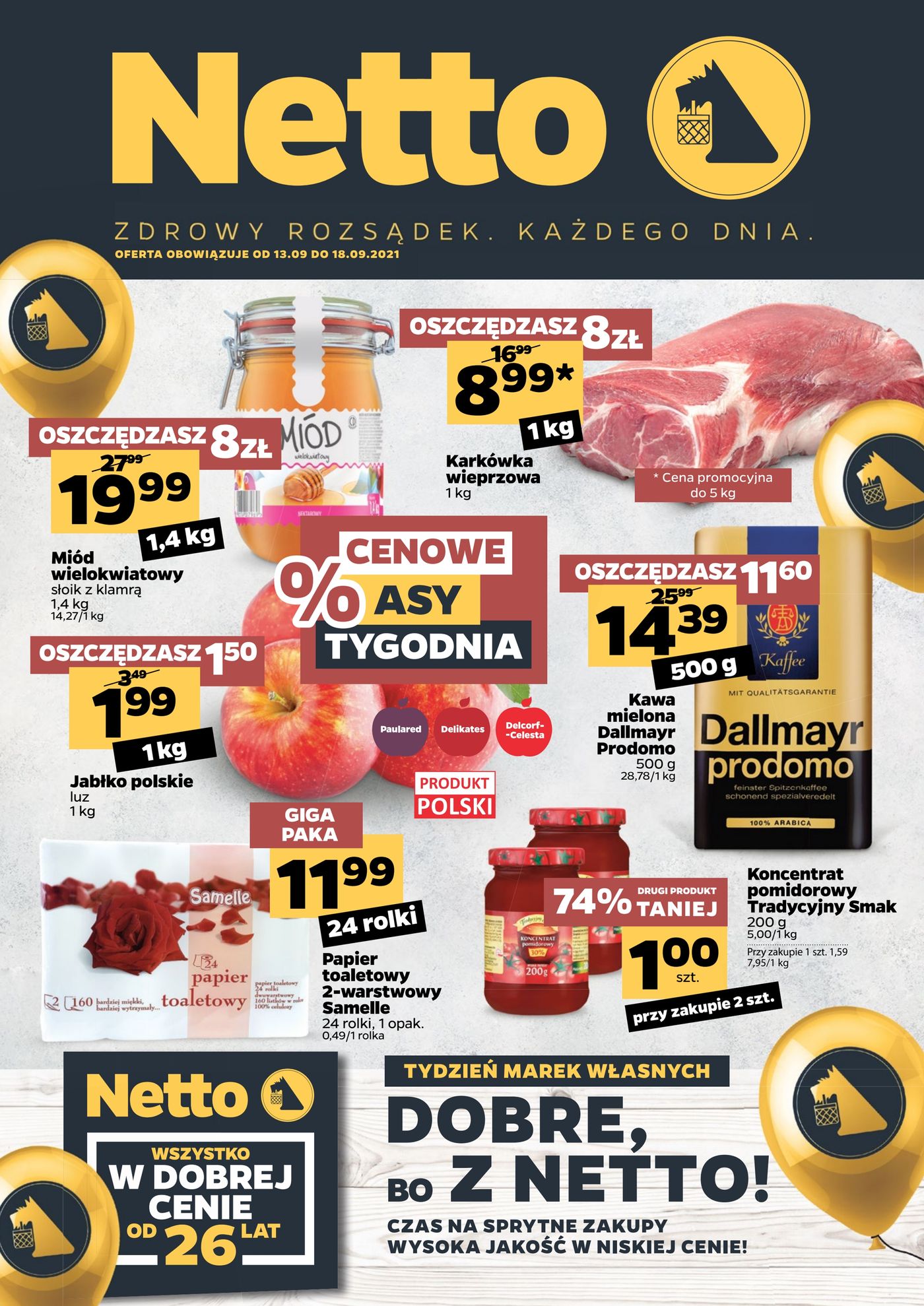 Gazetka Gazetka spożywcza Netto t. 37/21