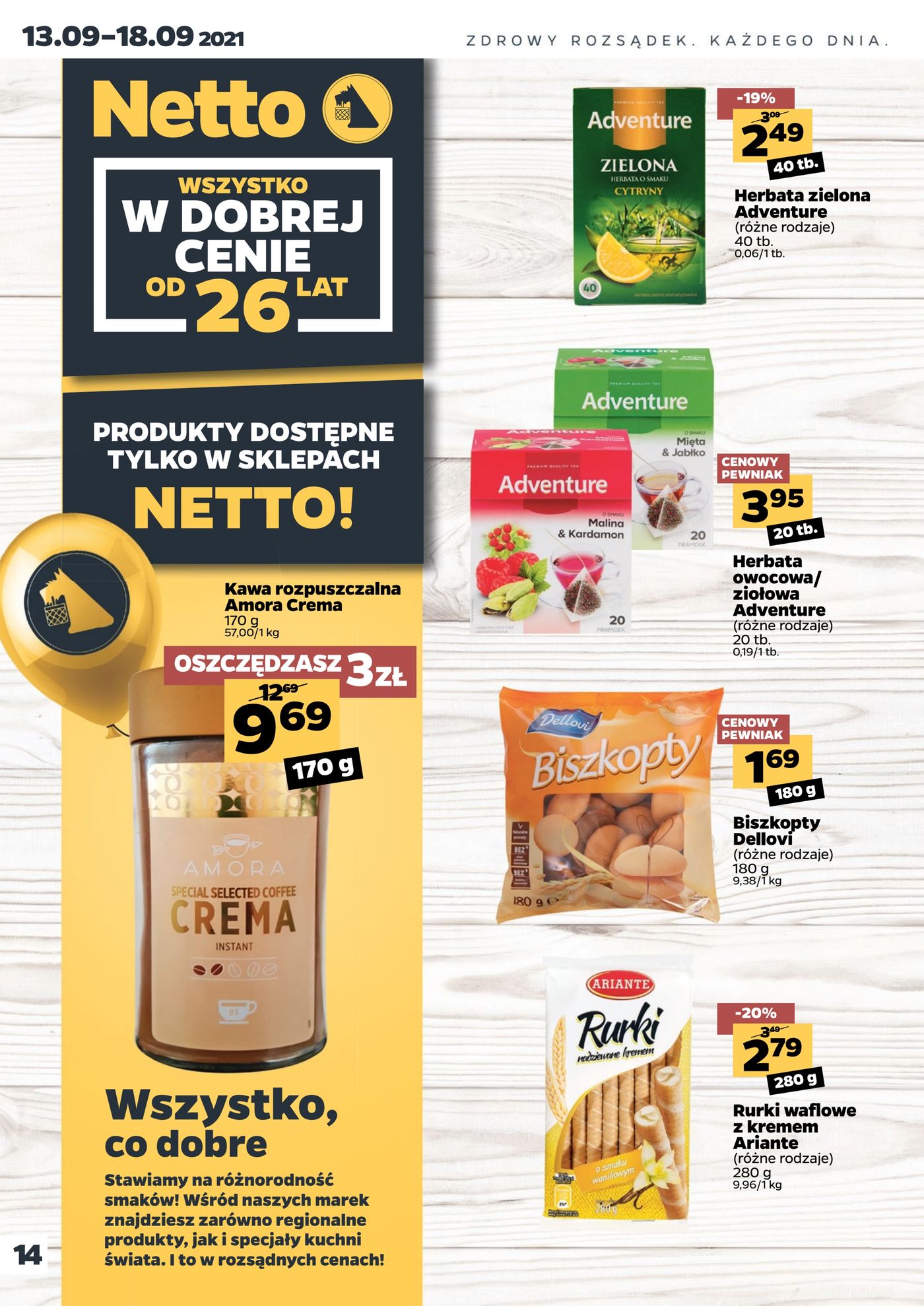 Gazetka Gazetka spożywcza Netto t. 37/21
