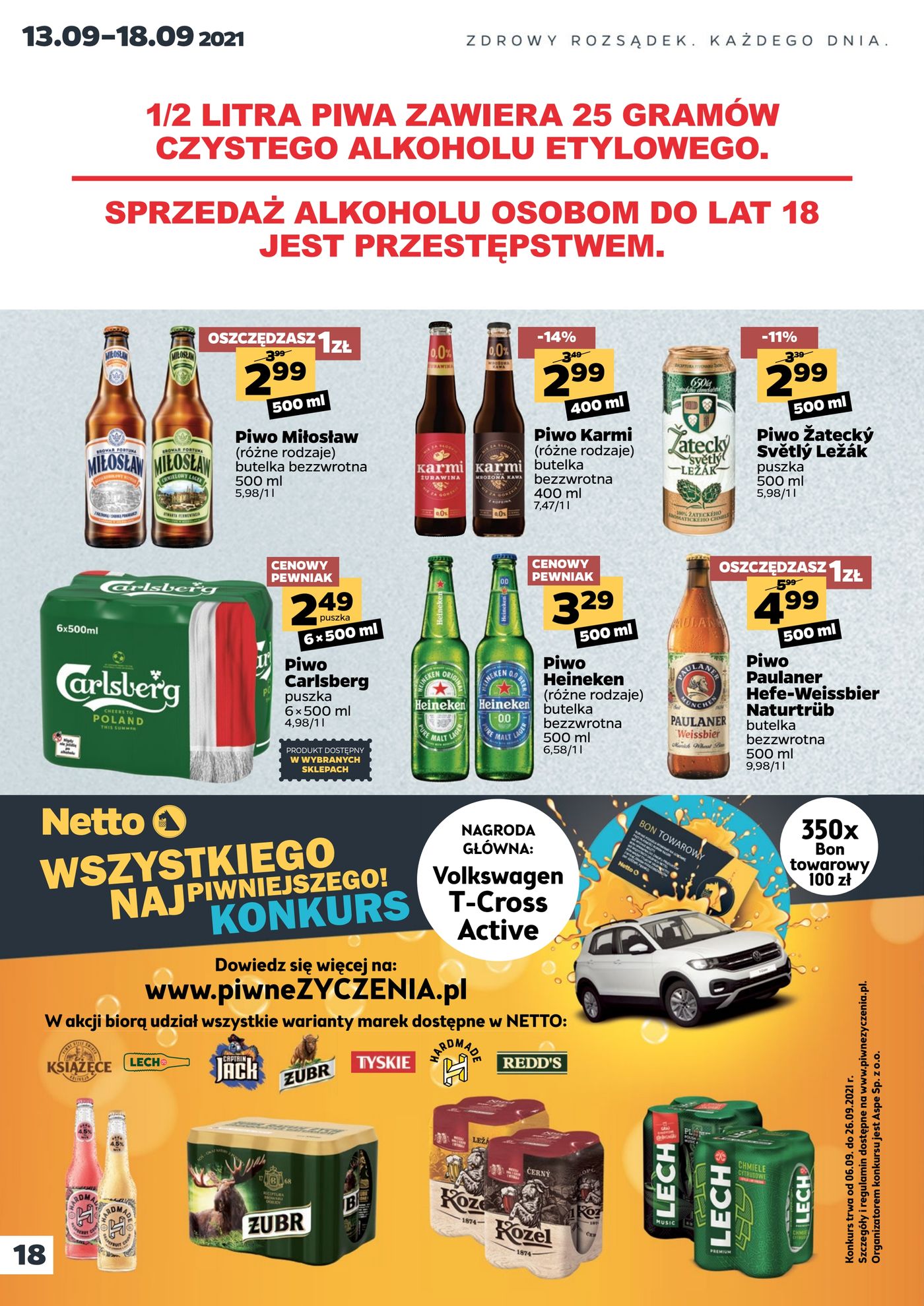 Gazetka Gazetka spożywcza Netto t. 37/21