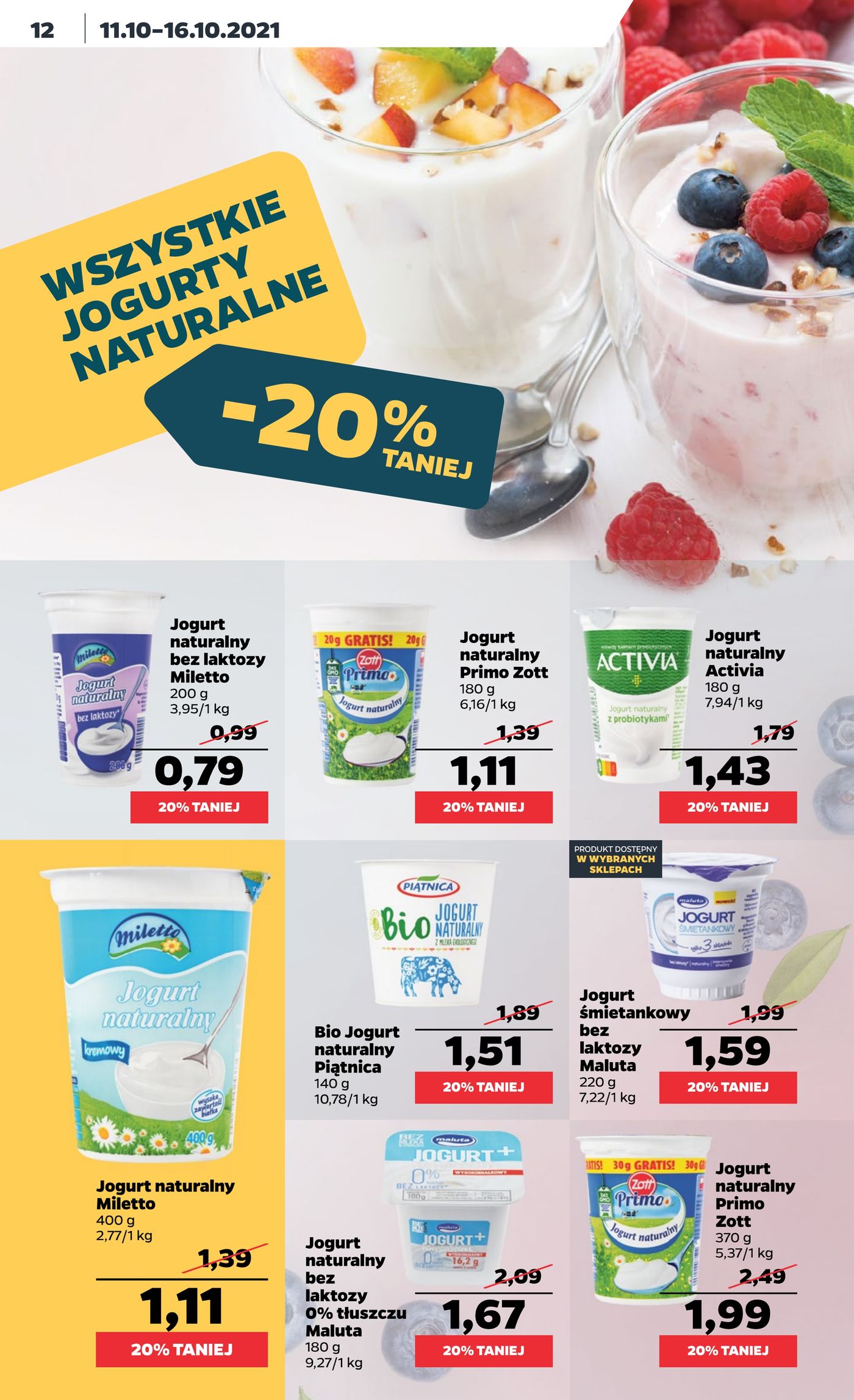 Gazetka Gazetka spożywcza Netto t. 40/21