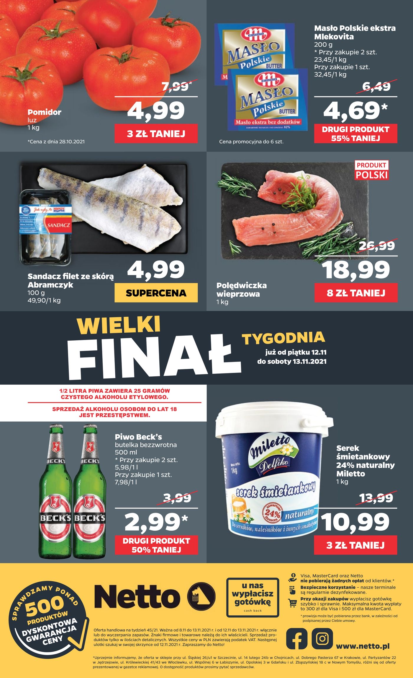 Gazetka Gazetka spożywcza Netto t. 45/21