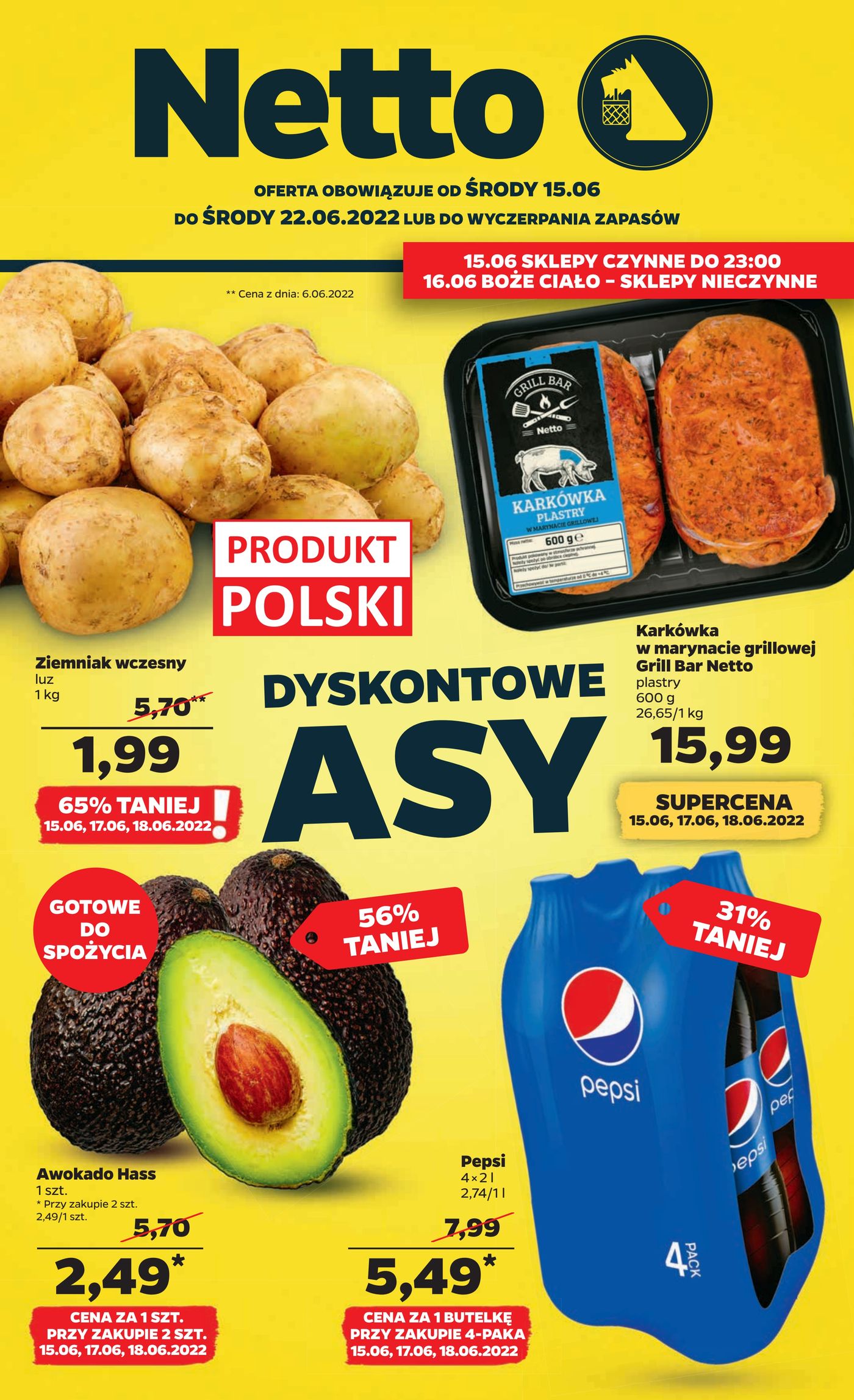 Gazetka Netto Gazetka Spożywcza 24/22B