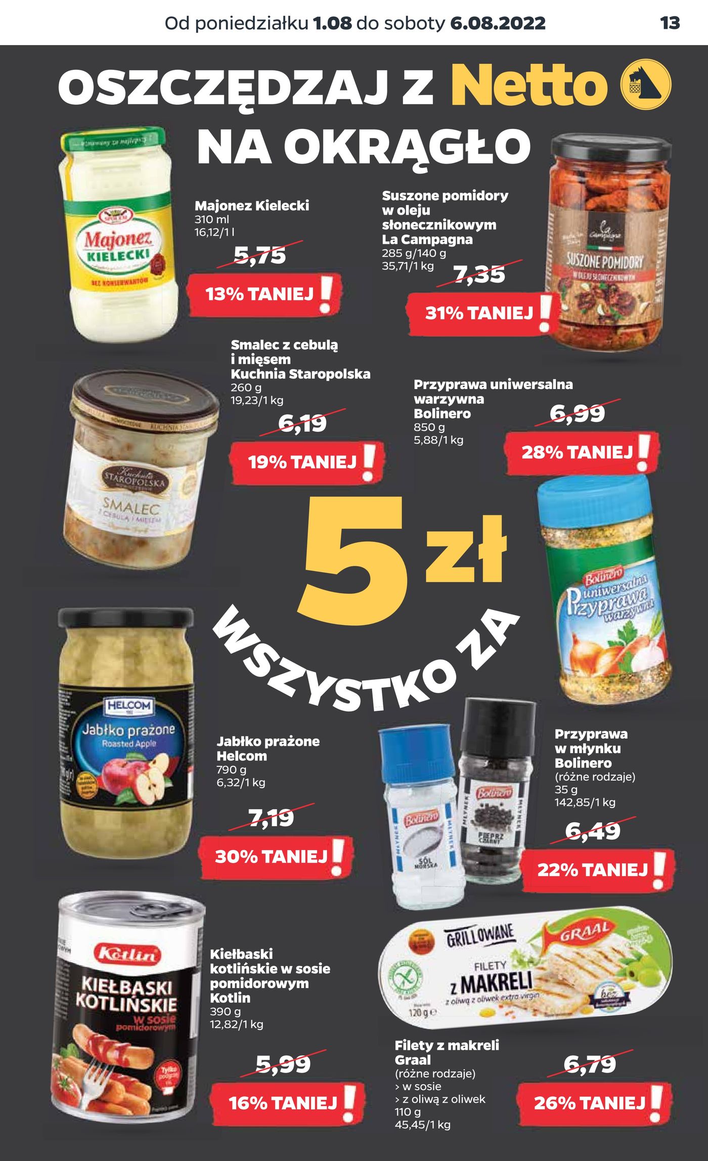 Gazetka Netto Gazetka Spożywcza 31/22A