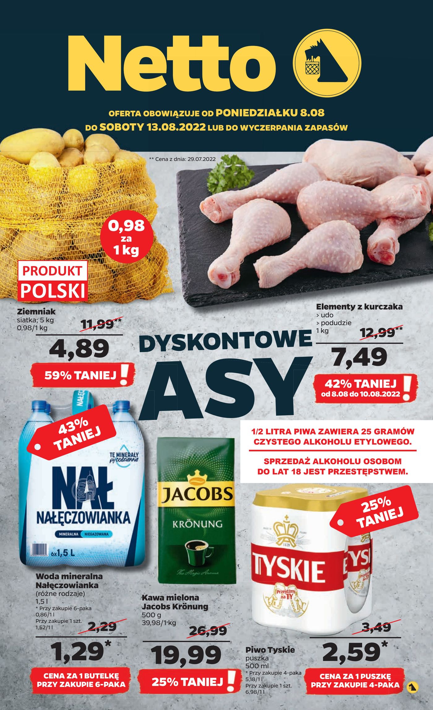 Gazetka Netto Gazetka Spożywcza 32/22A