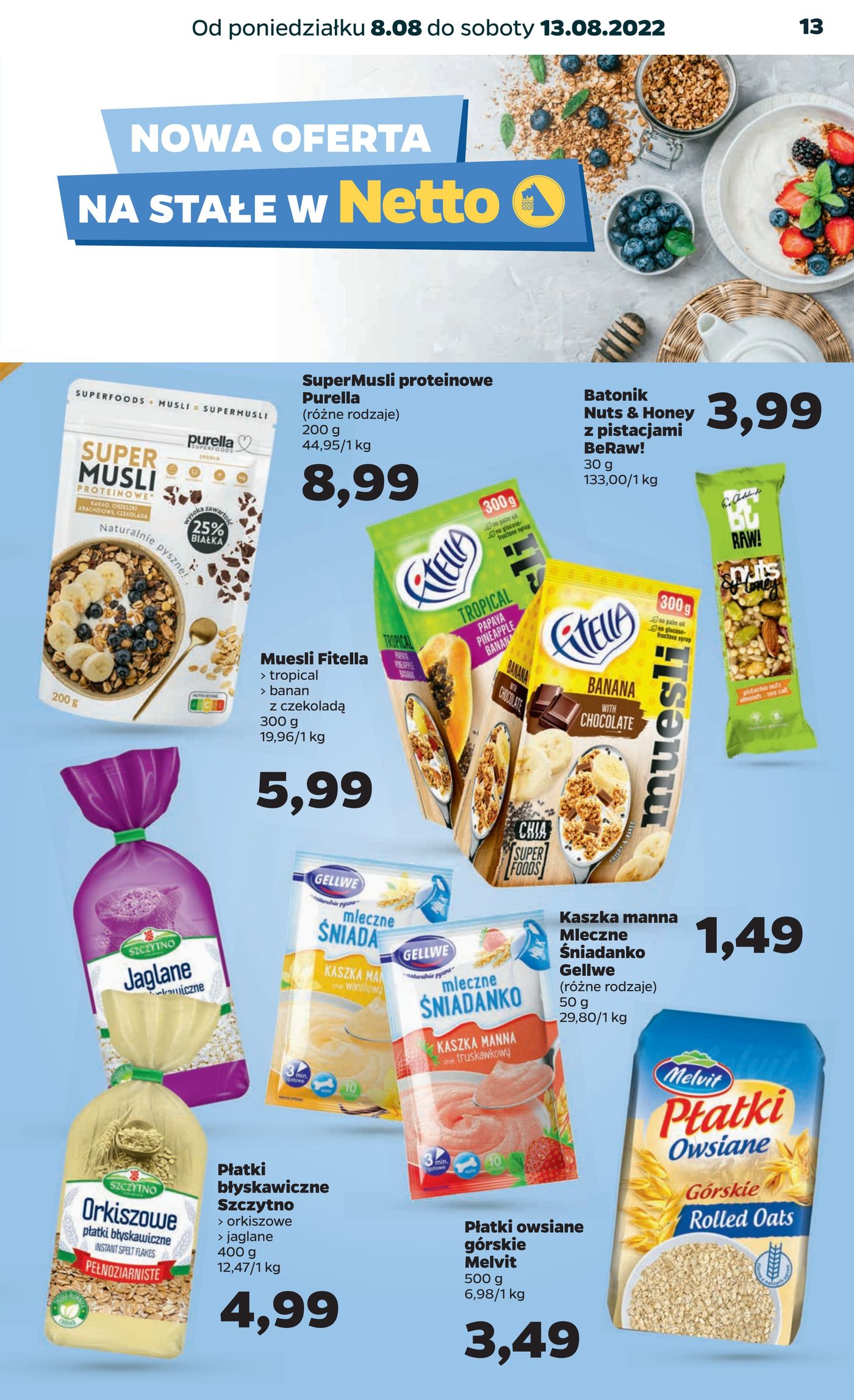 Gazetka Netto Gazetka Spożywcza 32/22A