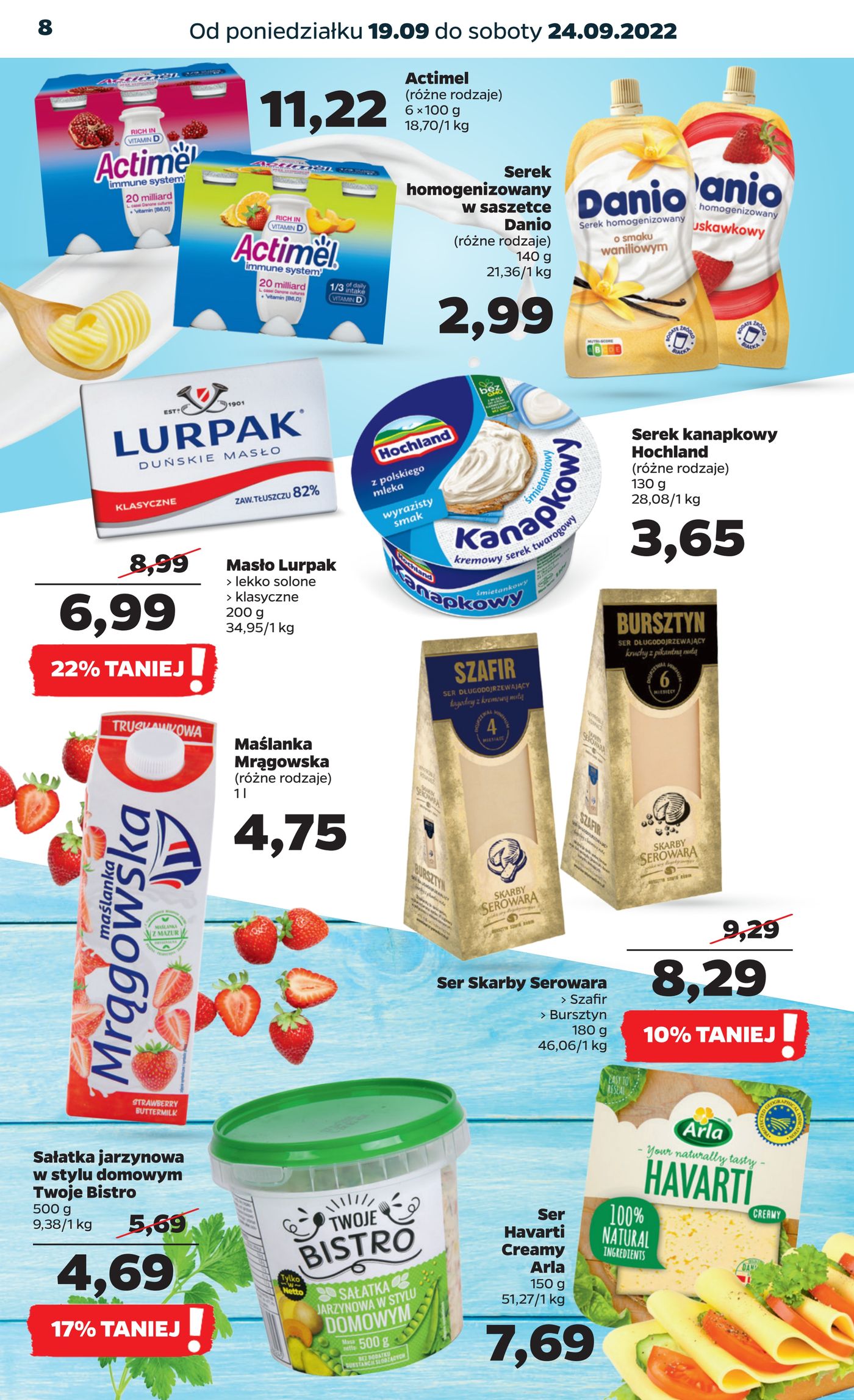 Gazetka Netto Gazetka Spożywcza 38/22A