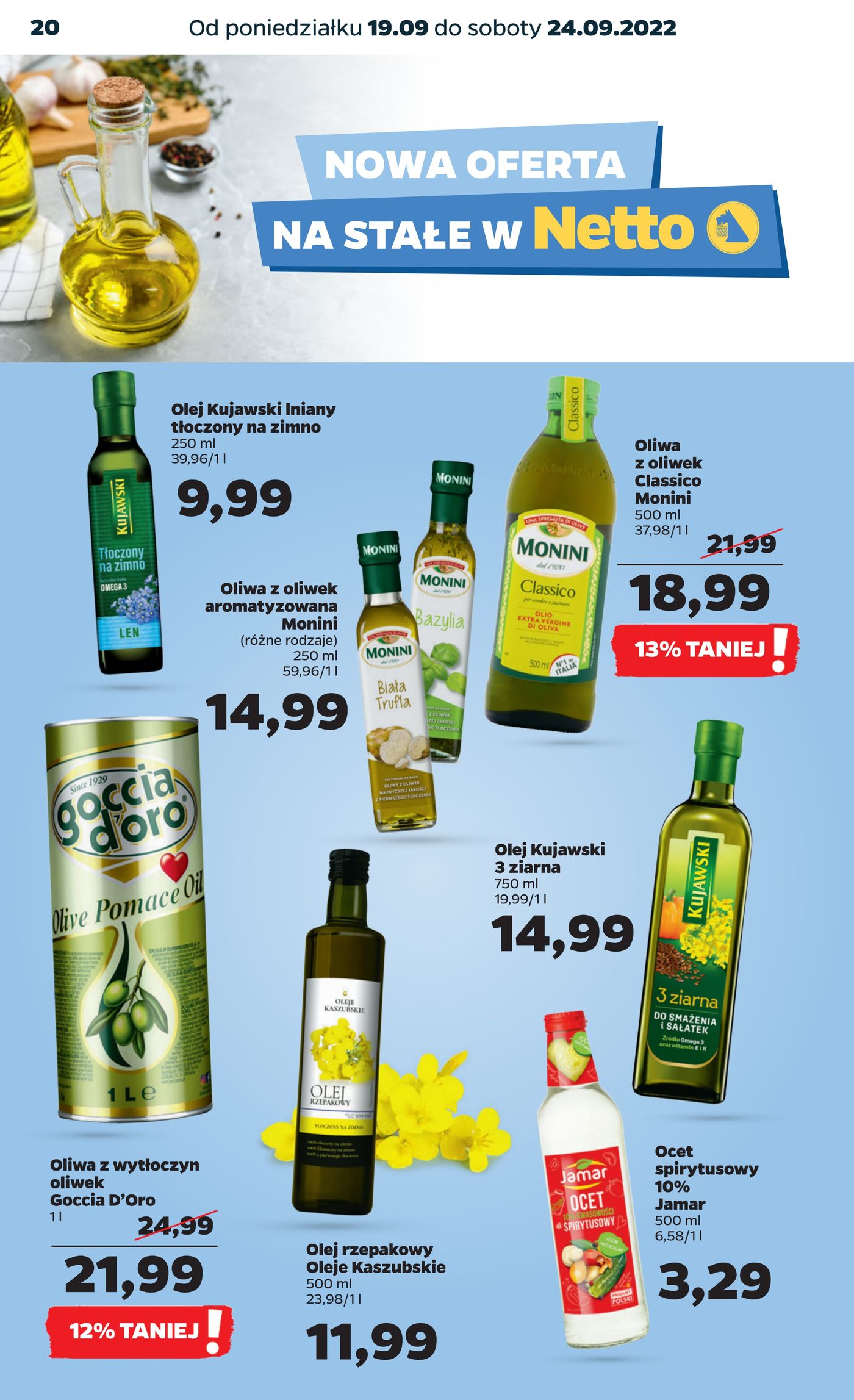 Gazetka Netto Gazetka Spożywcza 38/22A