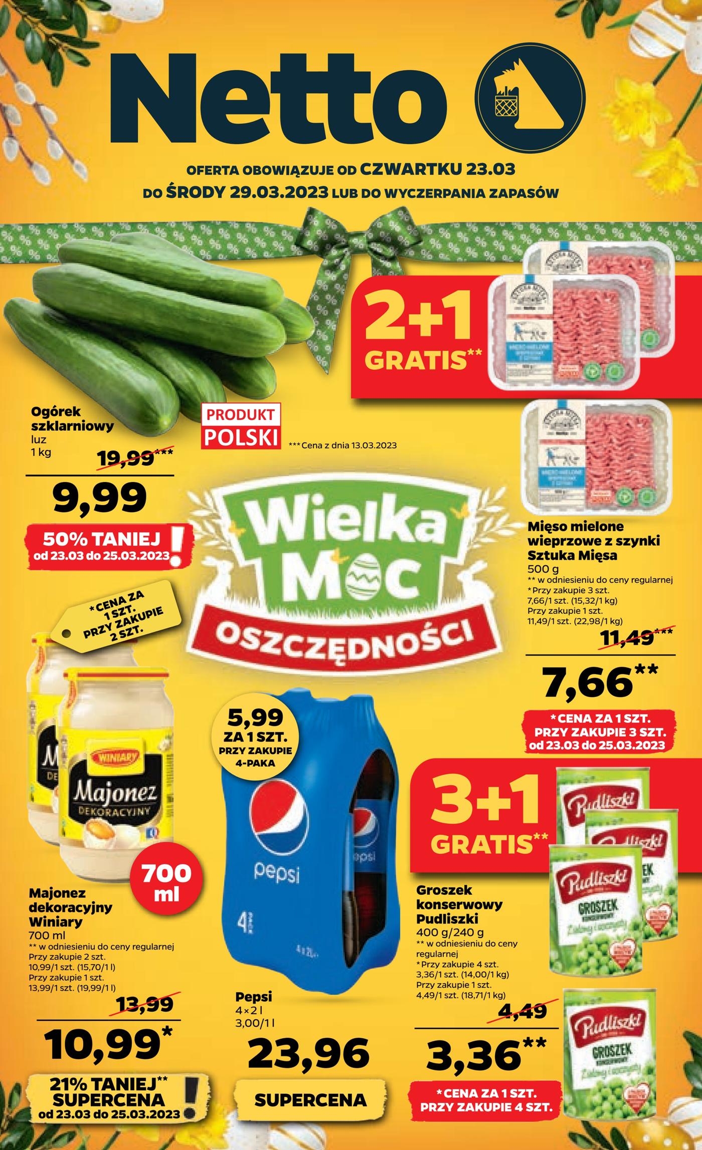 Gazetka Netto Gazetka Spożywcza 12/23B