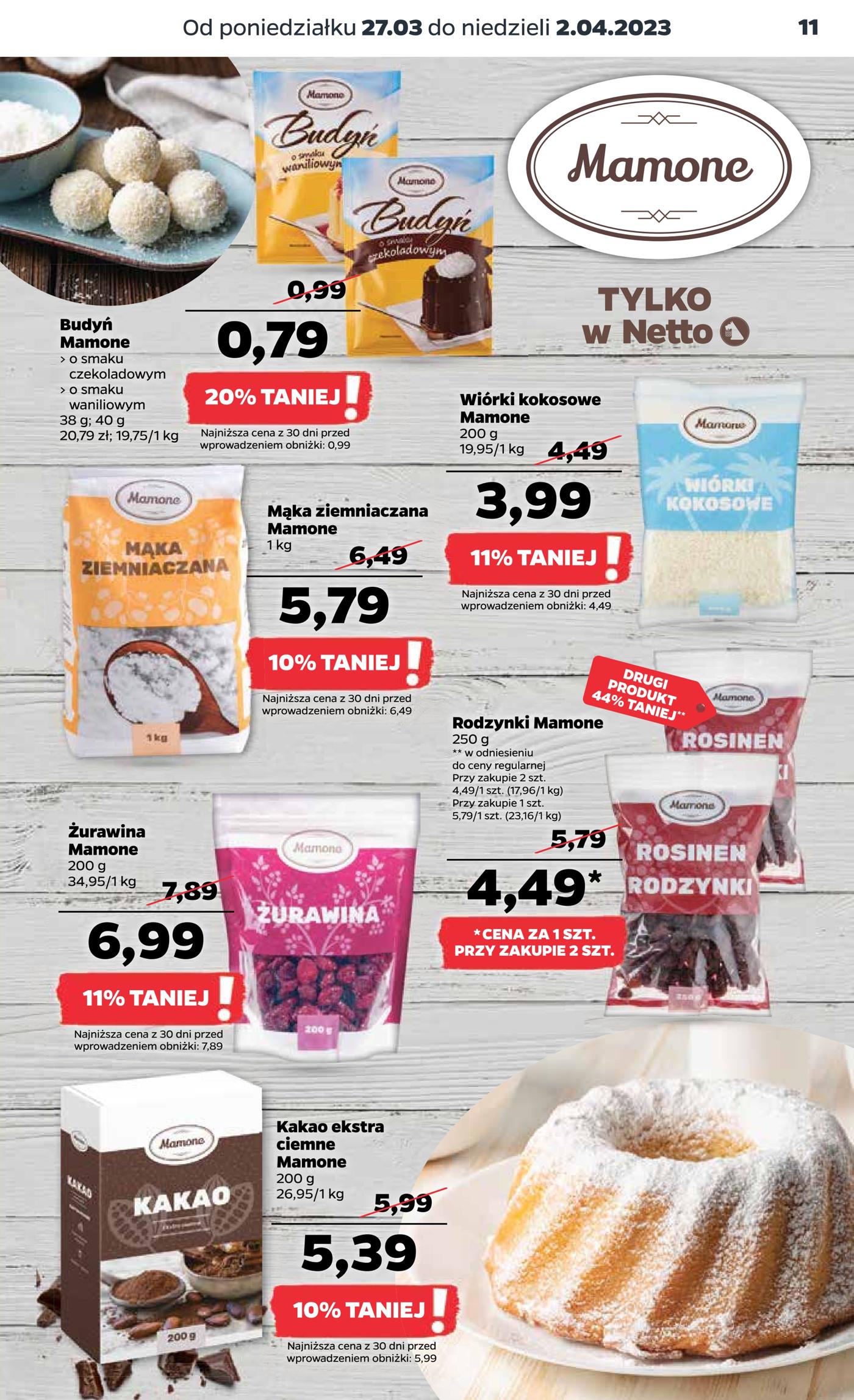 Gazetka Netto Gazetka Spożywcza 13/23A