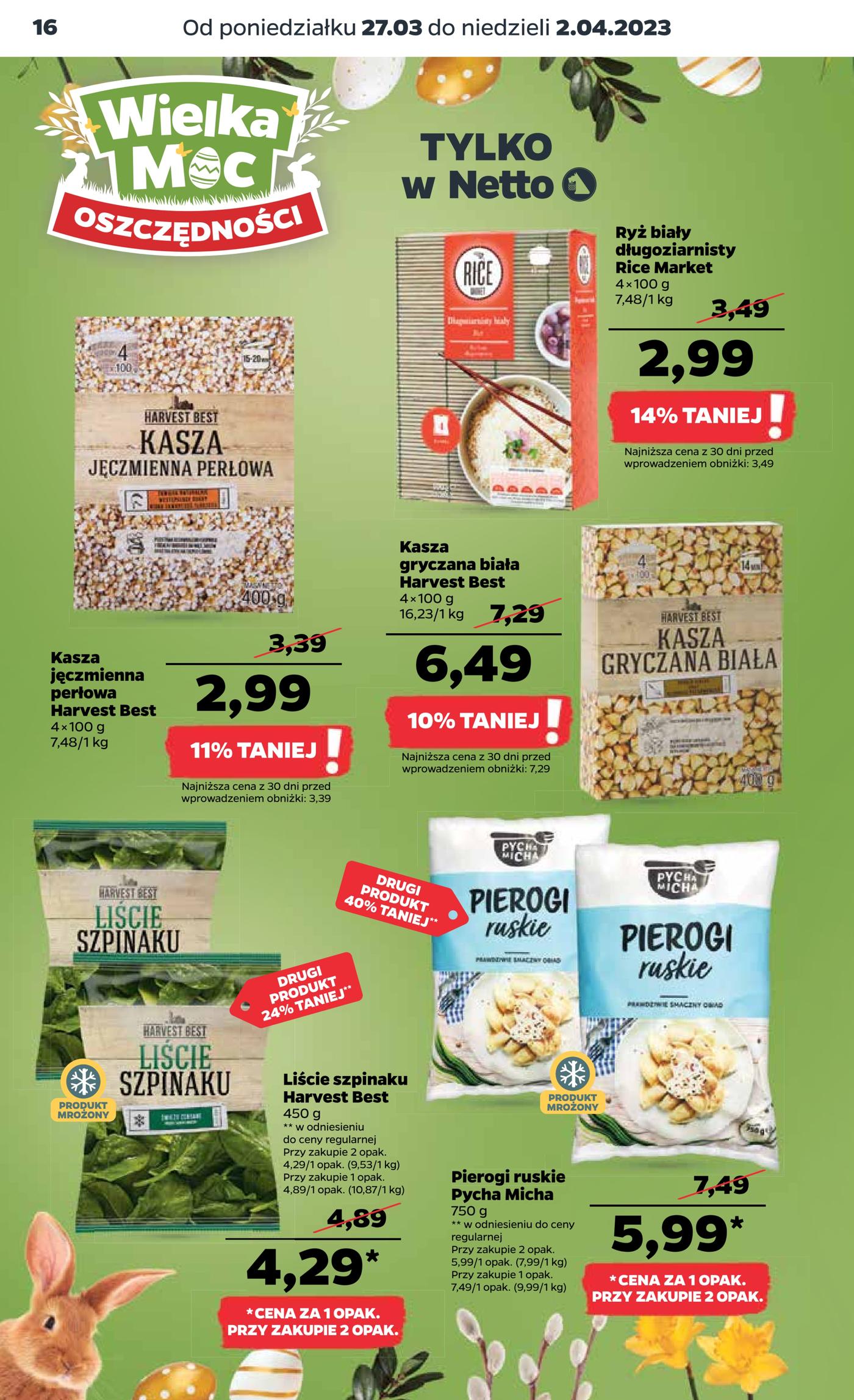 Gazetka Netto Gazetka Spożywcza 13/23A