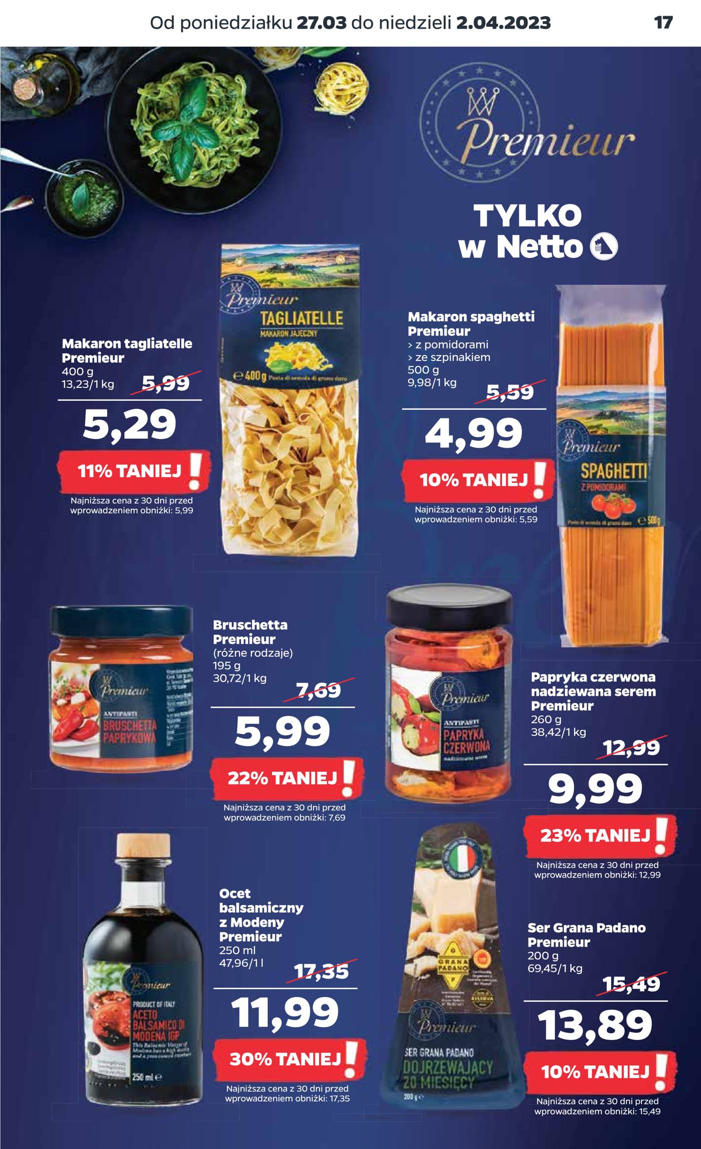 Gazetka Netto Gazetka Spożywcza 13/23A