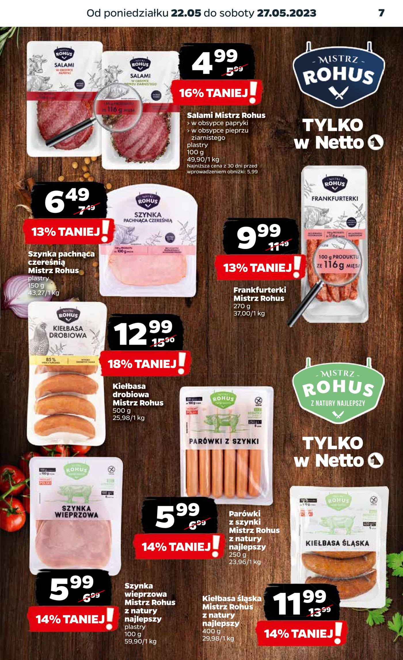 Gazetka Netto Gazetka Spożywcza 21/23A