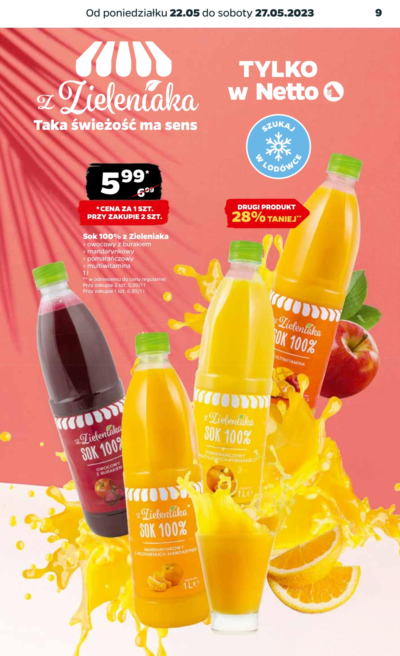 Gazetka Netto Gazetka Spożywcza 21/23A