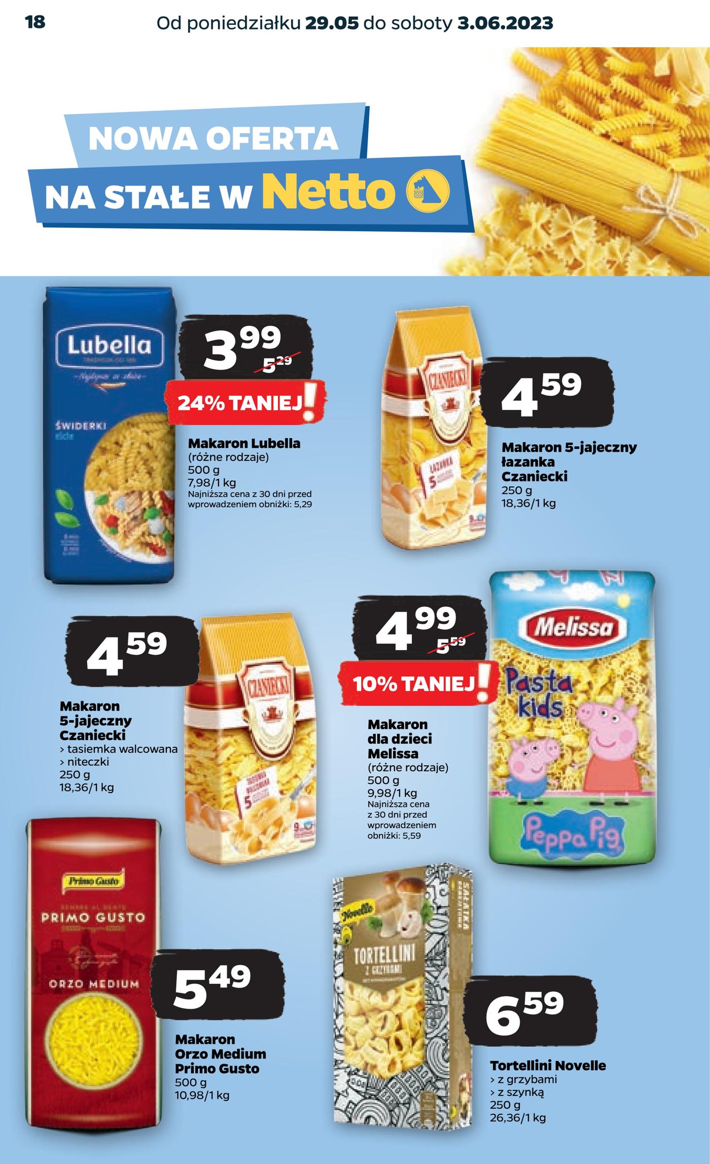 Gazetka Netto Gazetka Spożywcza 22/23A