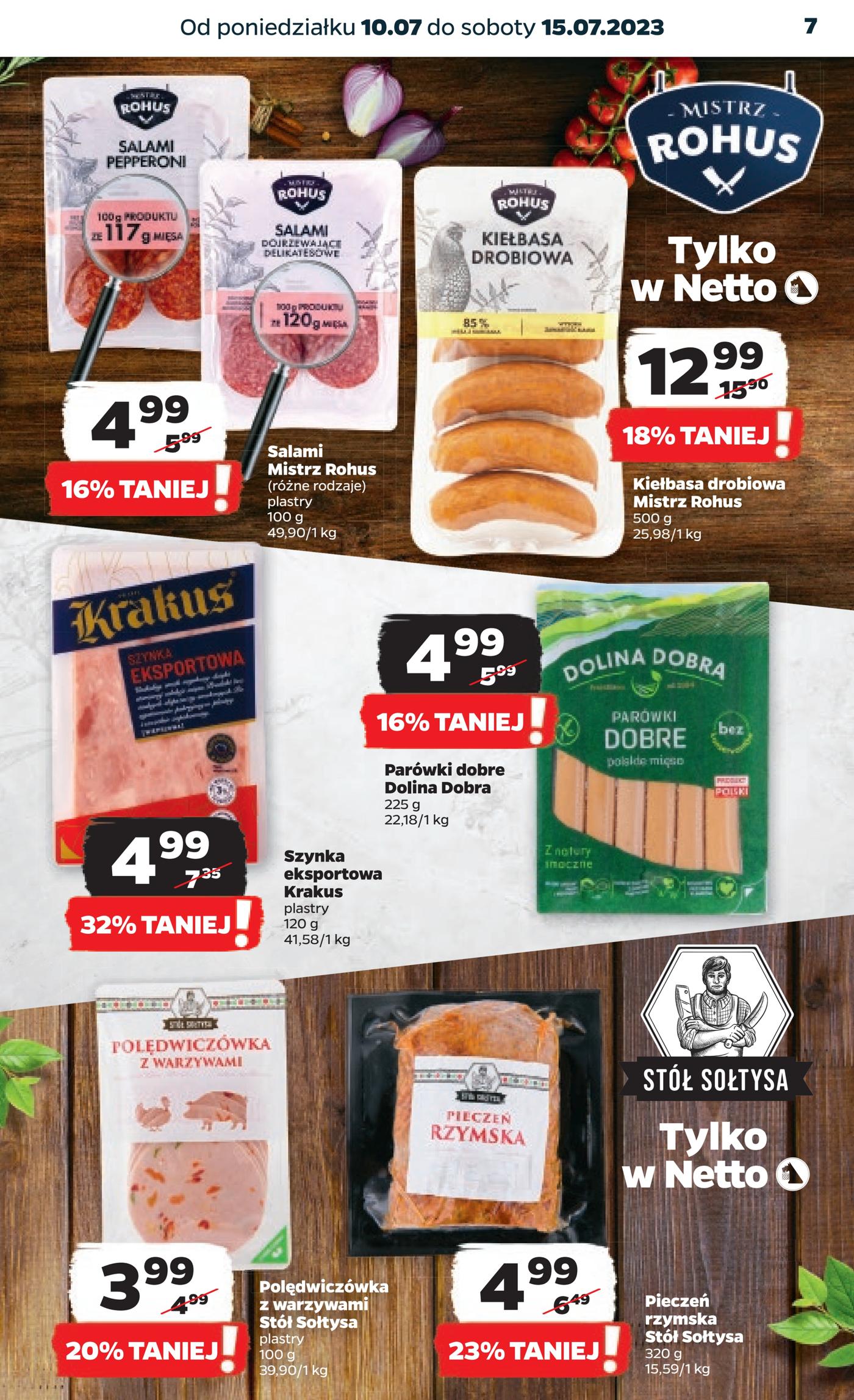 Gazetka Netto Gazetka Spożywcza 28/23A