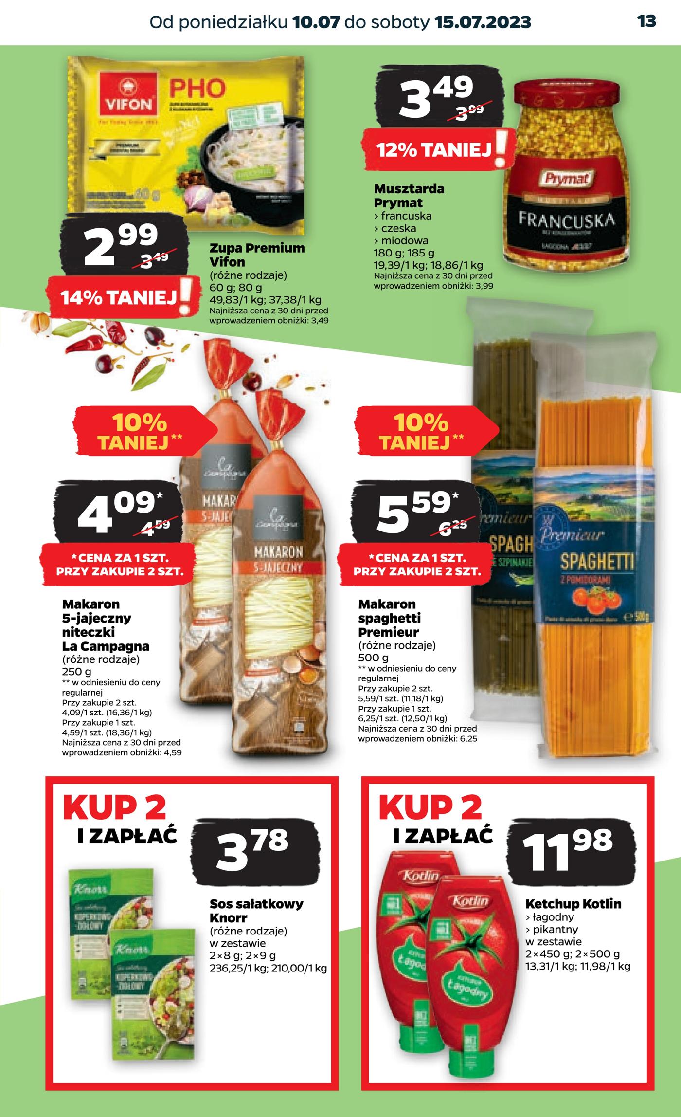 Gazetka Netto Gazetka Spożywcza 28/23A