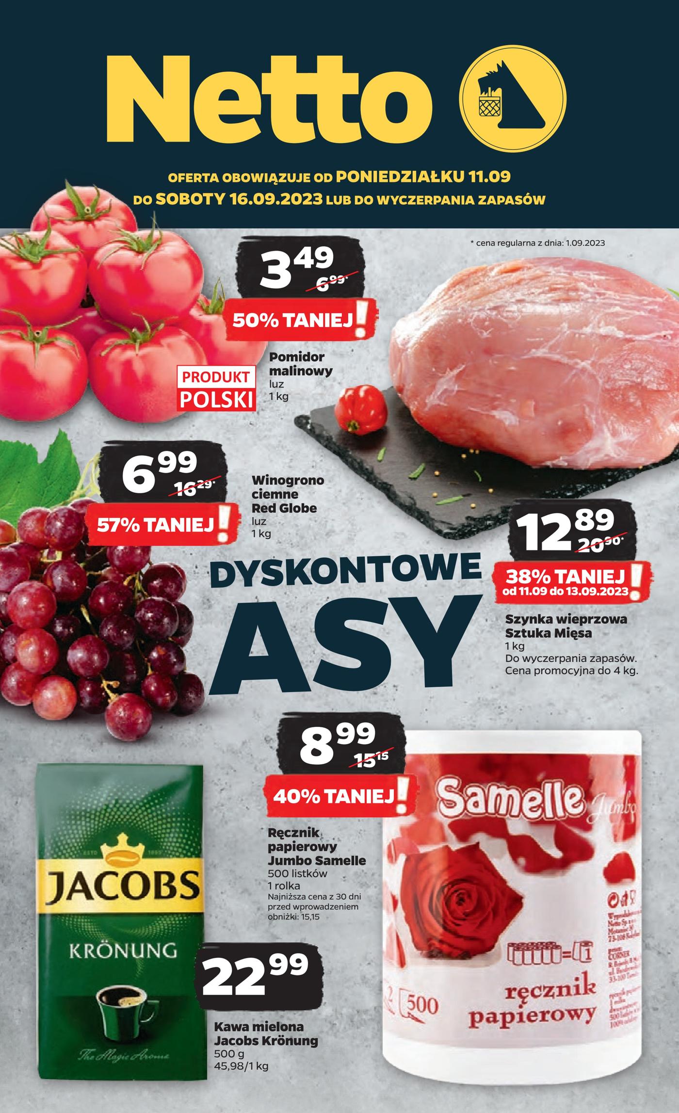 Gazetka Netto Gazetka Spożywcza 37/23A