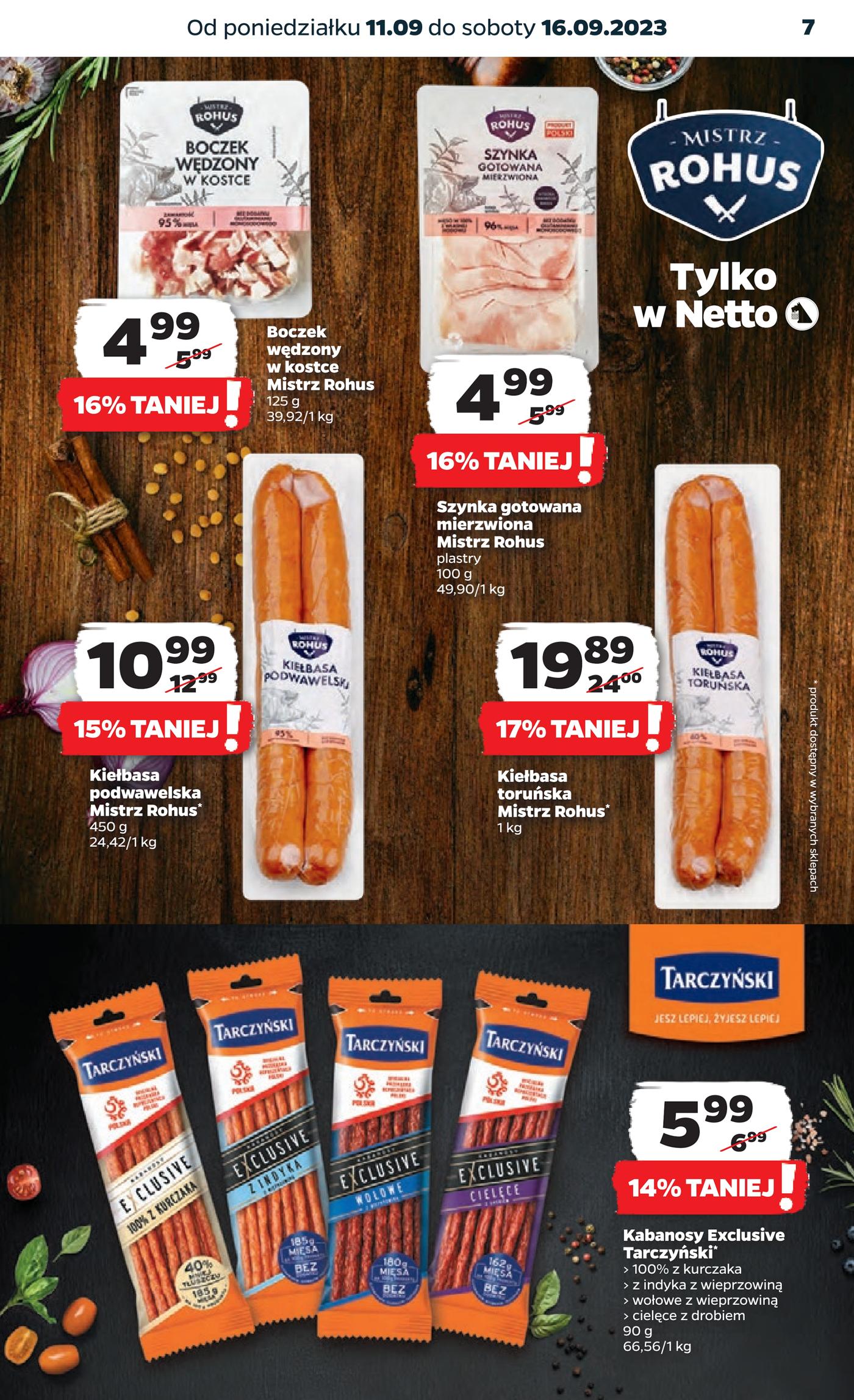 Gazetka Netto Gazetka Spożywcza 37/23A